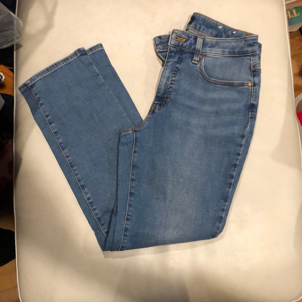 Talbots ‘curvy’ straight leg blue jean